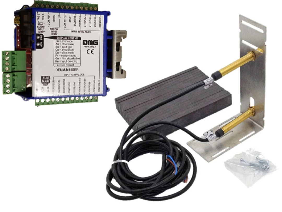Impulse decoder set for floor detection, controller independent