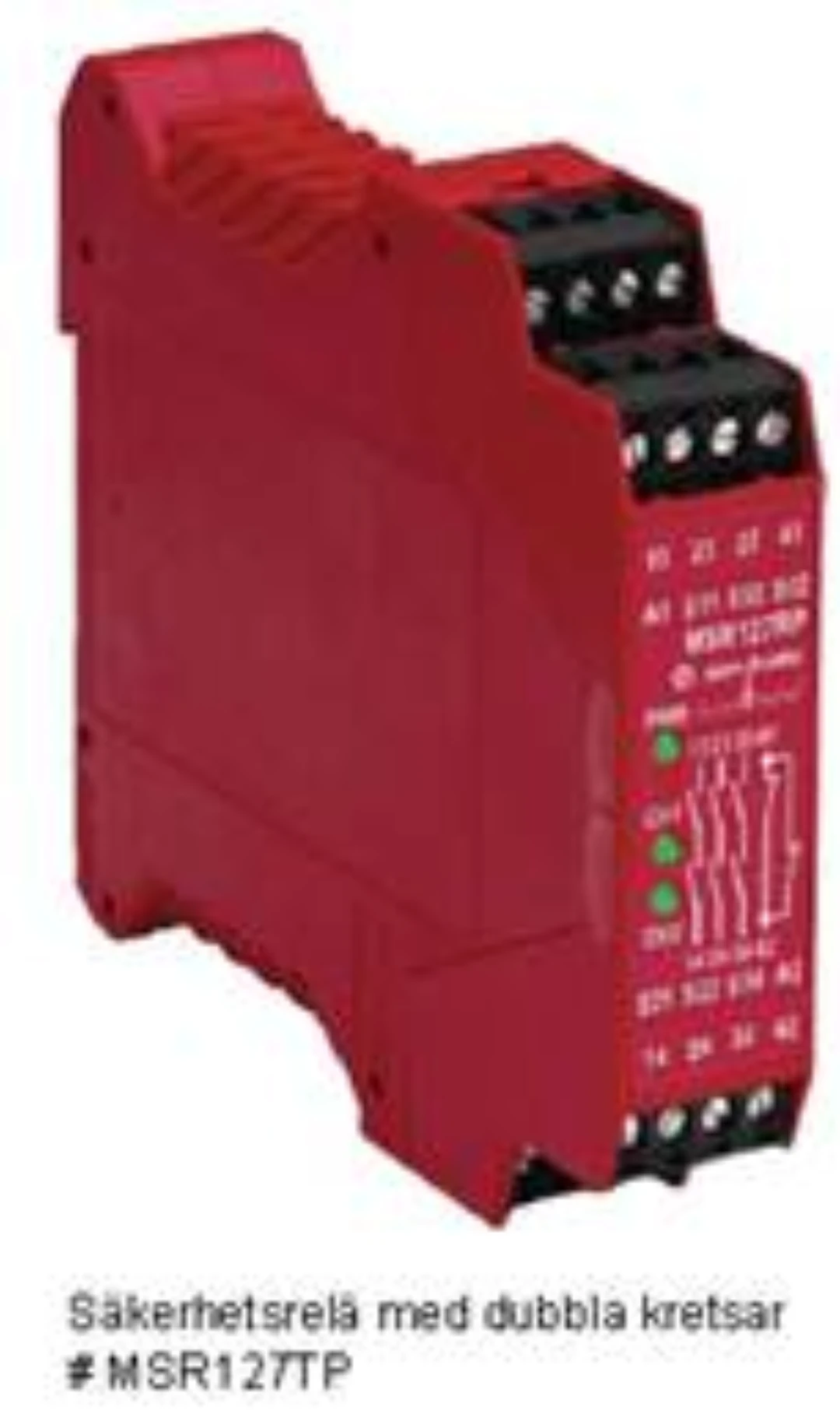 Safety relay, Allen Bradley, 2 channels, 24VAC/DC