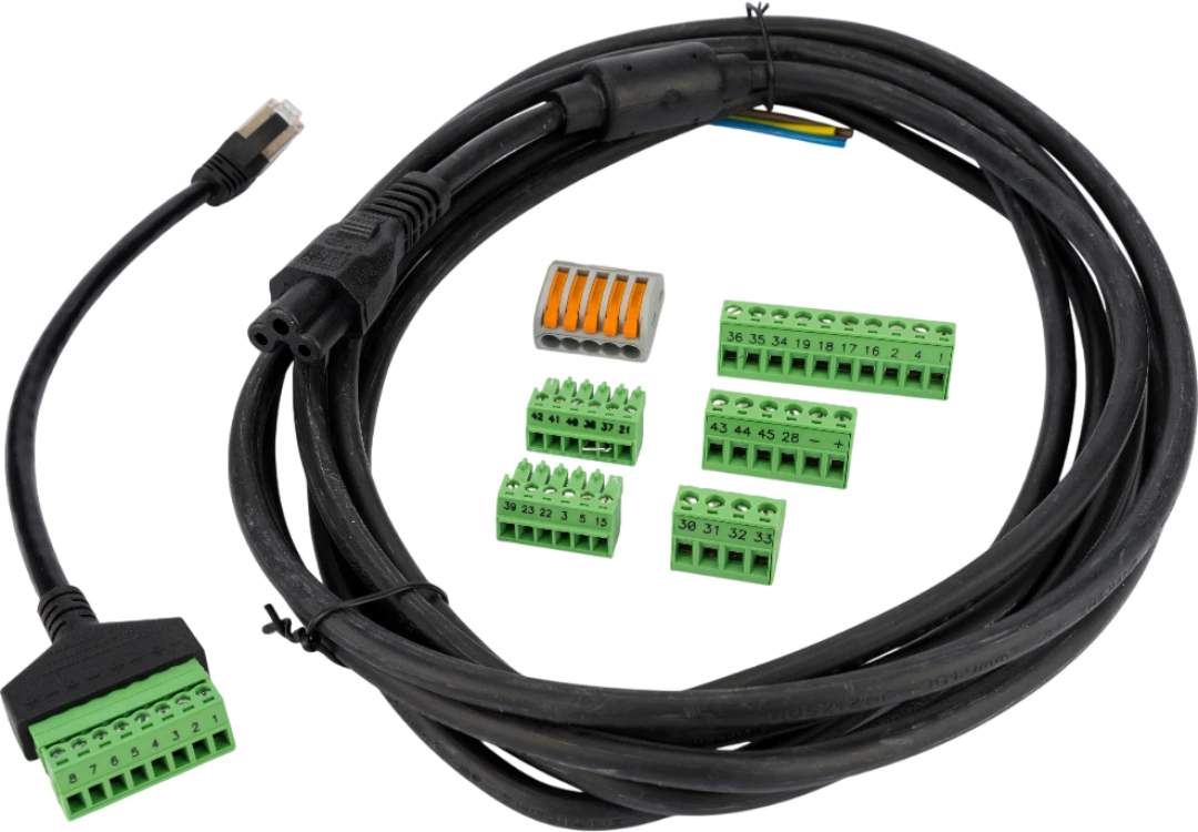 Cable kit, for replacement of Sematic rel.4 SZS with Computec CDD5