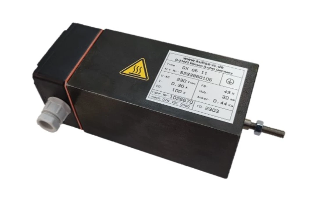 Magnet for Retiring ramp, Kuhse GX 65.11, 230VAC, 100%ED